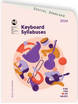 Buy 2024 Keyboard Syllabuses (ALL) | AMEB Online Shop